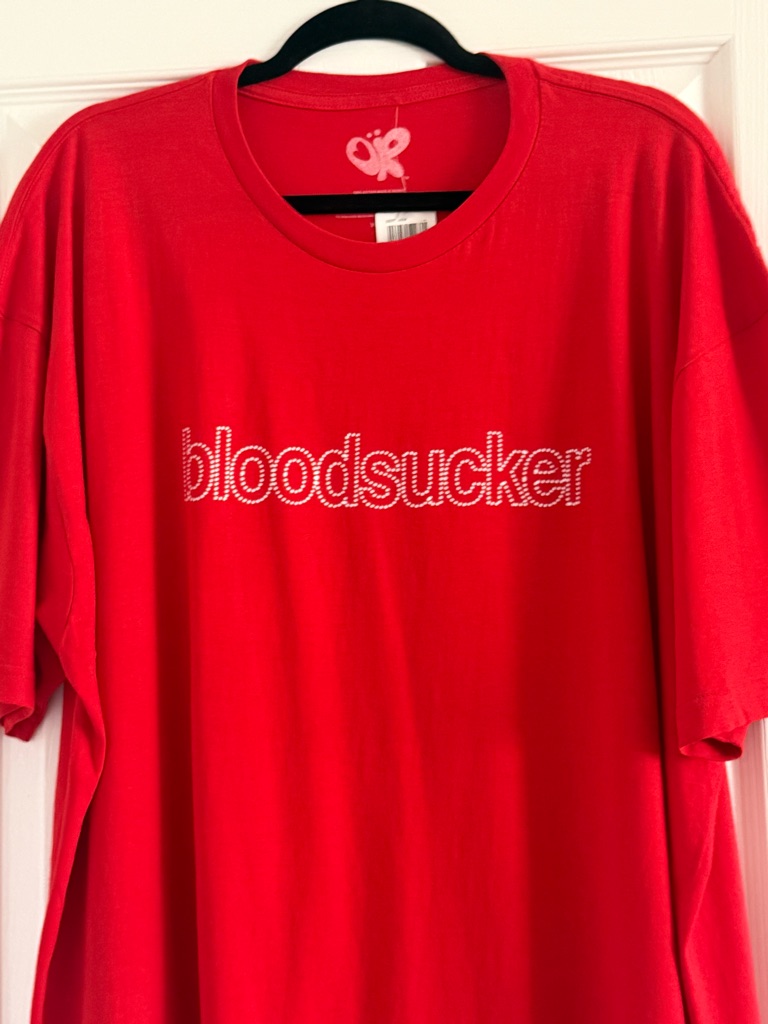 Olivia Rodrigo Bloodsucker Graphic Short-Sleeve Tee - Red 3xl — image 3 of 8